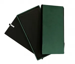 Kontrast Skladací taburet PERFECT DUO 60x30 cm tmavozelený