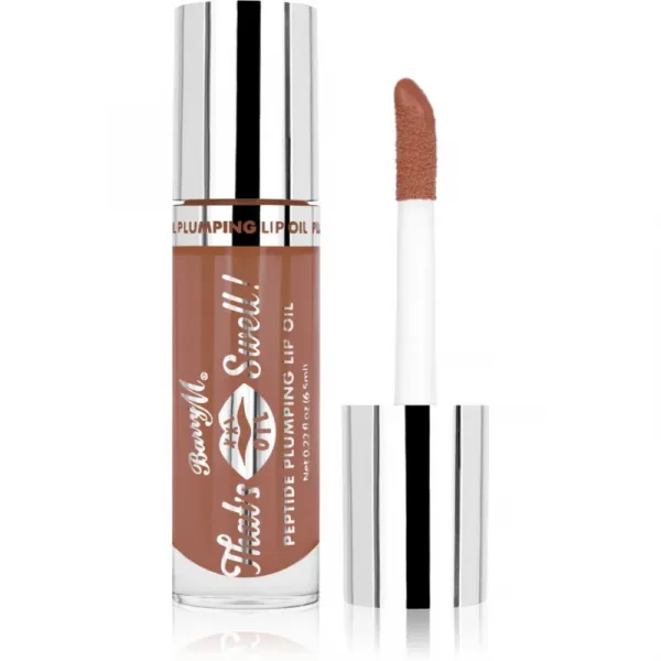 Barry M That's Swell! Peptide Plumping Lip Oil olej na pery pre objem odtieň Nude Nectar 6.5 ml