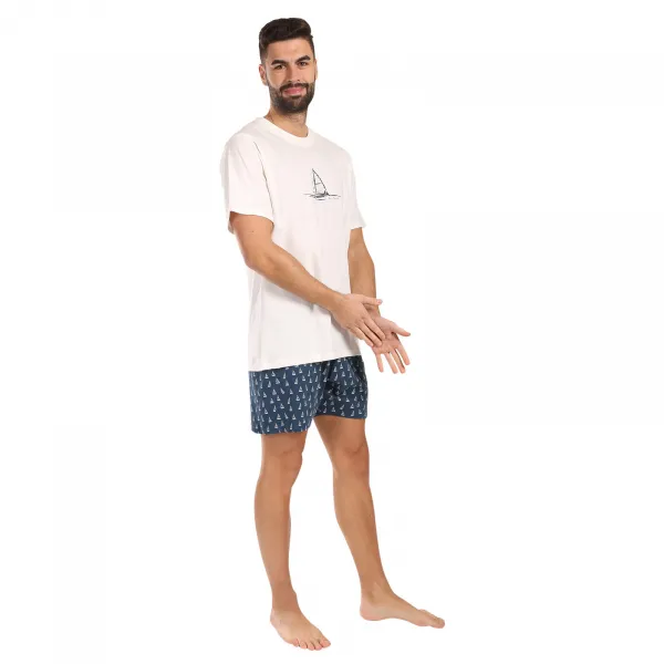 Pánske pyžamo Gino viacfarebné (79172-LGBDZM) M