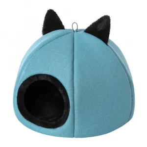 Reedog Kitty Head Blue Iglu pre mačky