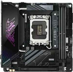 GIGABYTE MB Sc LGA1851 Z890I AORUS ULTRA, Intel Z890, 4xDDR5, 1xDP, 1xHDMI, 1xThunderbolt, WiFi, mITX