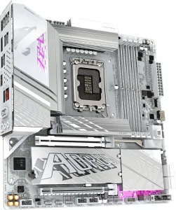 GIGABYTE MB Sc LGA1851 Z890M A ELITE WF7 ICE, Intel Z890, 4xDDR5, 1xDP, 1xHDMI, 1xThunderbolt, WiFi, mATX