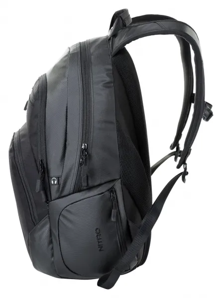 Študentský batoh Nitro Stash 29 Tough Black