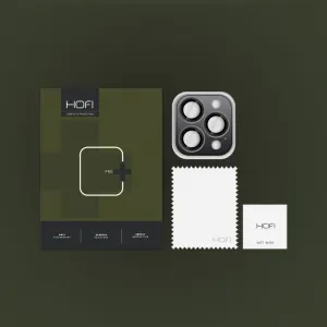 HOFI Camring ochranné sklo na kameru na iPhone 16 Pro / 16 Pro Max, čierne