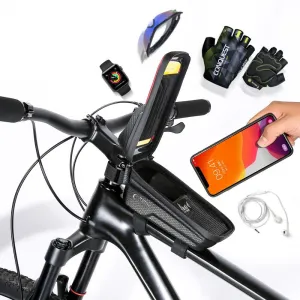 Tech-Protect V2 Univerzálny držiak na bicykel M, čierny