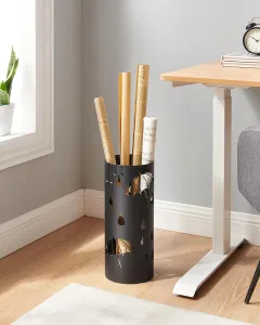 SONGMICS Stojan na dáždniky Terra 41 cm čierny