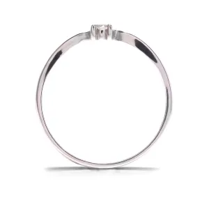 Blink-Blink Zásnubný zlatý prsteň s diamantom 0.03 ct1164BDG