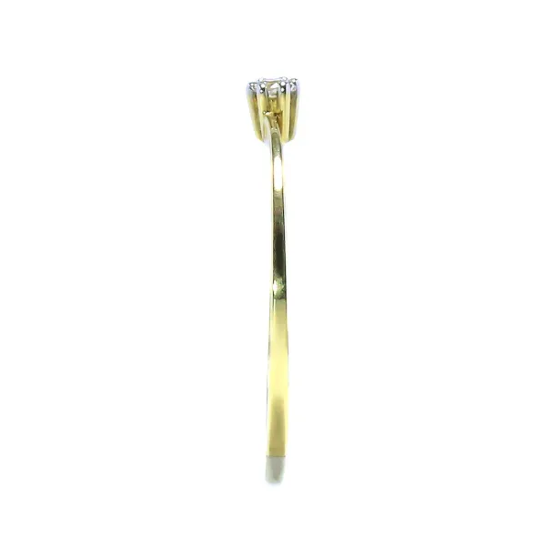 Blink-Blink Elegantný prsteň s diamantom 0.05 ct1166ZDG