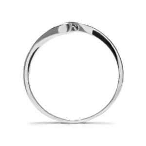 Blink-Blink Diamantový prsteň z bieleho zlata 0.02 ct1322BDG