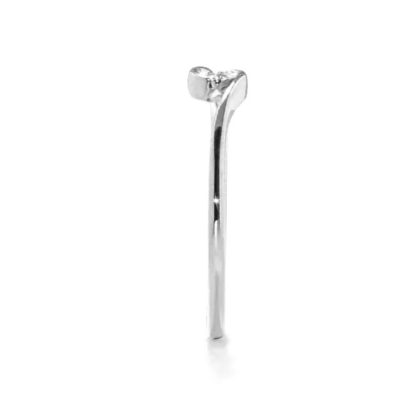 Blink-Blink Diamantový prsteň z bieleho zlata 0.02 ct1322BDG