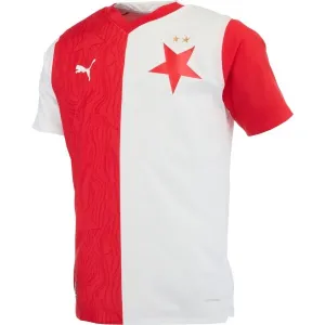 Puma SKS HOME SHIRT REPLICA JR Chlapčenský dres, červená, veľkosť