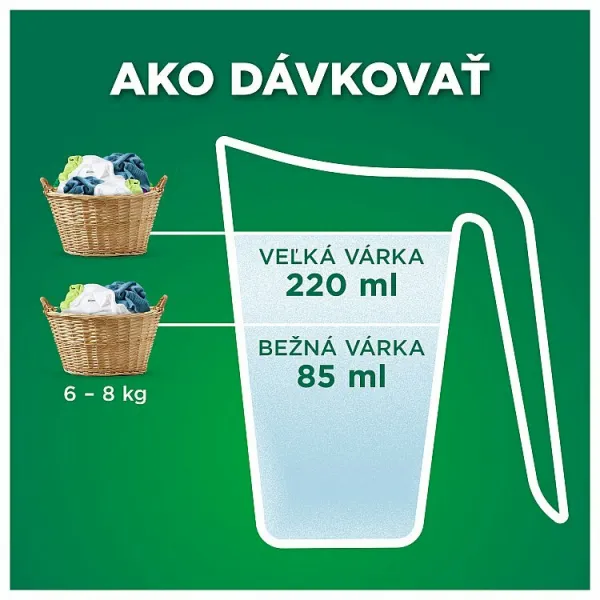 Ariel + Touch of Lenor Fresh Air Prášok na pranie 5.5kg, 100 praní
