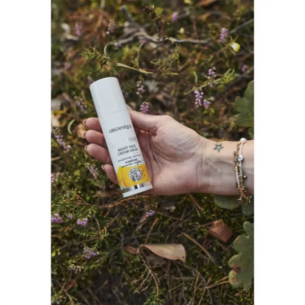 Organique Hydrating Therapy Pumpkin nočná hydratačná maska na tvár 50 ml