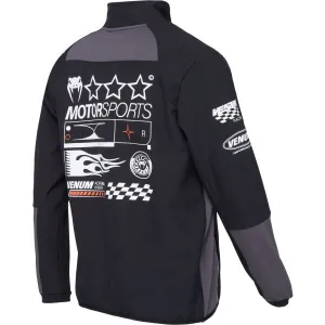 Venum MOTORSPORT SOFTSHELL JACKET Pánska bunda, čierna, veľkosť