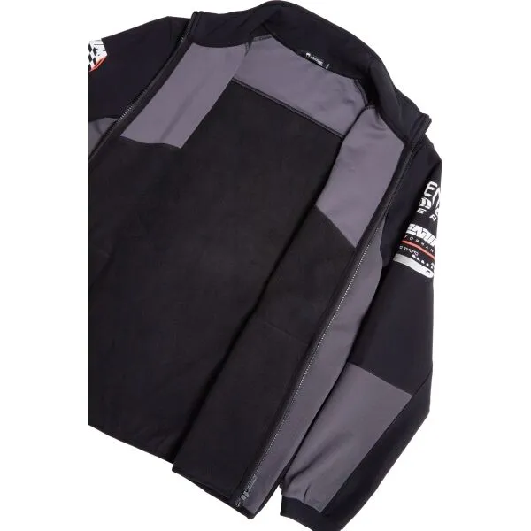 Venum MOTORSPORT SOFTSHELL JACKET Pánska bunda, čierna, veľkosť