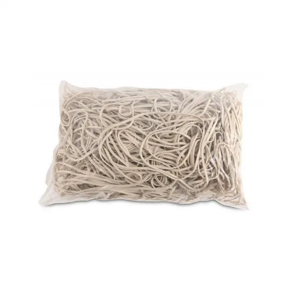 Gumičky Office Products 130mm 1kg biele