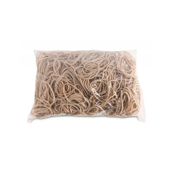 Gumičky Office Products 50mm 1kg prírodná farba