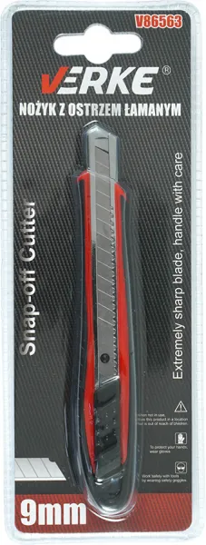 VERKE Odlamovací nôž 9 mm – zasúvacia čepeľ (140 mm)