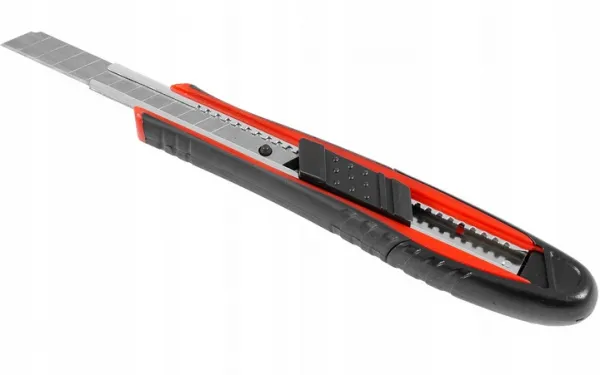 VERKE Odlamovací nôž 9 mm – zasúvacia čepeľ (140 mm)