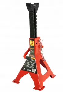 VERKE Podpery pod auto 3T s poistným klinom – 2 ks (290–425 mm)