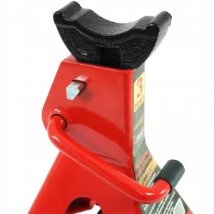 VERKE Podpery pod auto 3T s poistným klinom – 2 ks (290–425 mm)