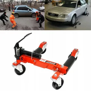 VERKE Manipulačný pojazdný vozík 680kg s hydraulickým zdvihom