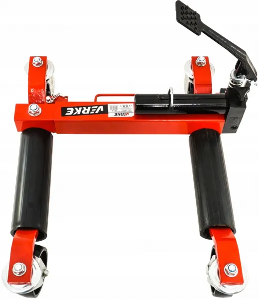VERKE Manipulačný pojazdný vozík 680kg s hydraulickým zdvihom