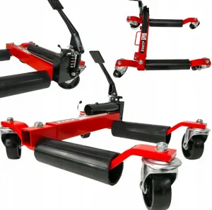 VERKE Manipulačný pojazdný vozík 680kg 12" s hydraulickým zdvihom