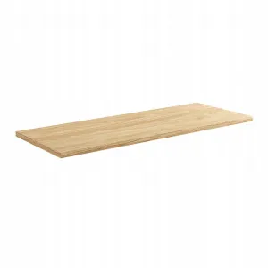Comad Závesná skrinka pod umývadlo Luxor Beige II s doskou 120 cm béžový/dub olejovaný