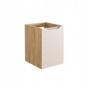 Comad Závesná skrinka pod umývadlo Luxor Beige II s doskou 120 cm béžový/dub olejovaný