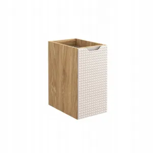 Comad Závesná skrinka pod umývadlo Luxor Beige s doskou 120 cm béžová/dub olejovaný