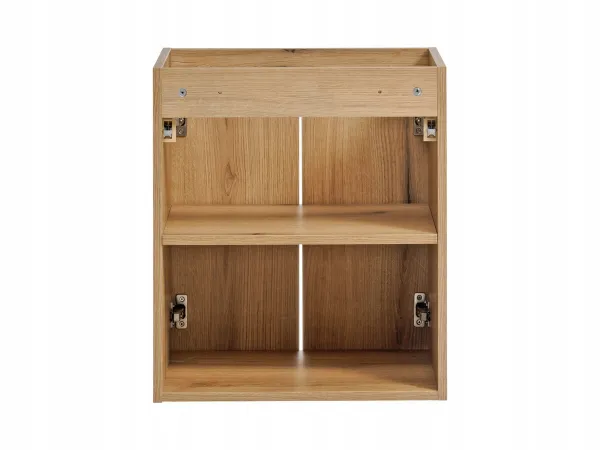 Comad Závesná skrinka pod umývadlo Nova Oak s doskou 100 cm čierna/dub evoke
