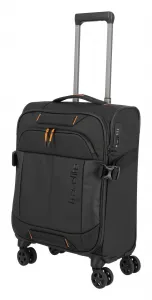 Malý textilný kufor Travelite Briize S Black