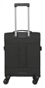 Malý textilný kufor Travelite Briize S Black