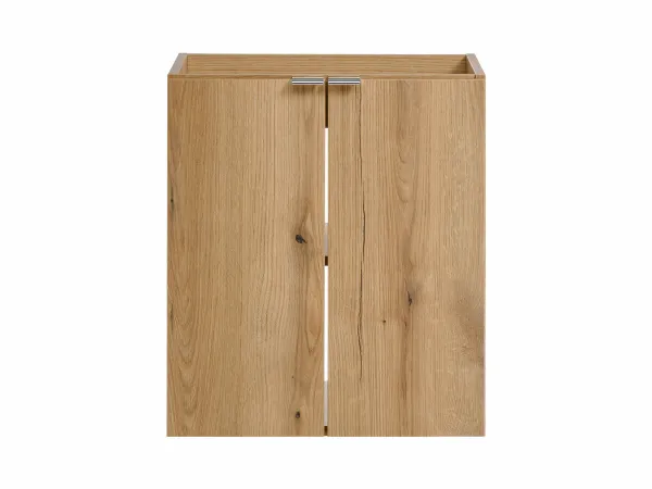 Comad Závesná skrinka pod umývadlo Nova Oak s doskou 100 cm čierna/dub evoke