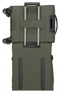 Malý textilný kufor Travelite Briize S Khaki