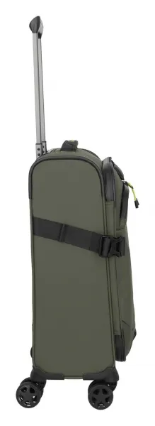 Malý textilný kufor Travelite Briize S Khaki
