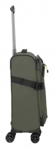Malý textilný kufor Travelite Briize S Khaki