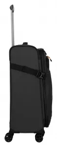 Stredný textilný kufor na kolieskach Travelite Briize M Black
