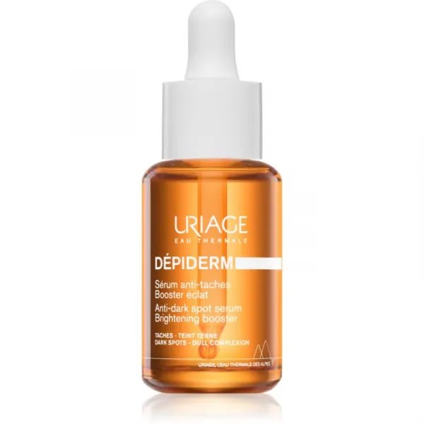 Uriage Dépiderm Anti-dark spot brightening booster serum zosvetľujúce korekčné sérum proti pigmentovým škvrnám pre rozjasnenie pleti 30 ml