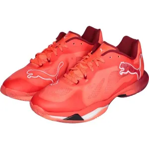 Puma VANTAGE NITRO Pánska hádzanárska obuv, červená, veľkosť 46