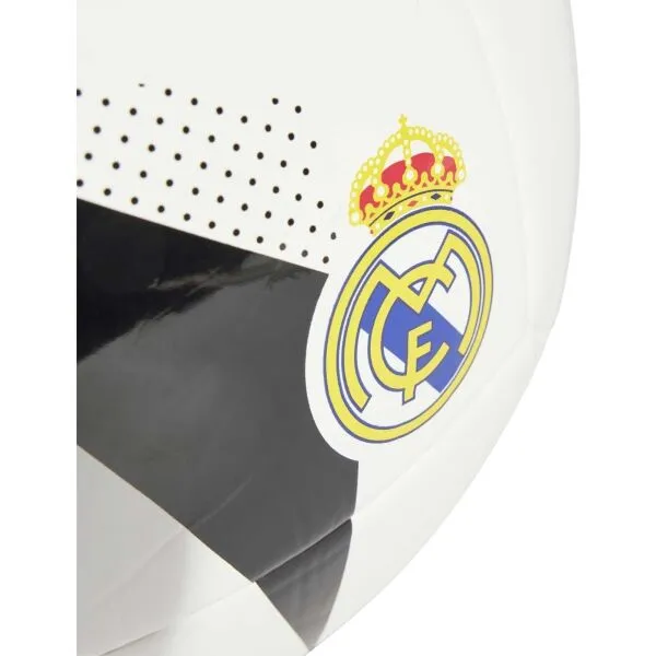 adidas REAL MADRID CLUB HOME Futbalová lopta, biela, veľkosť