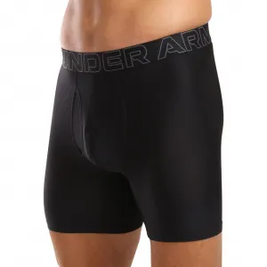 Pánske boxerky UNDER ARMOUR 6 PACK-Perf Tech Mesh 6 inch-Black