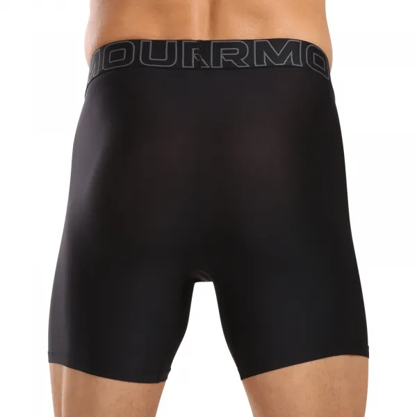 Pánske boxerky UNDER ARMOUR 6 PACK-Perf Tech Mesh 6 inch-Black