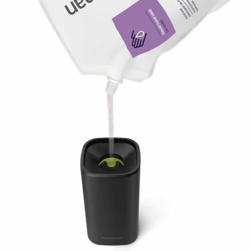 Simplehuman Dávkovač mydla s pumpičkou 295 ml, čierna
