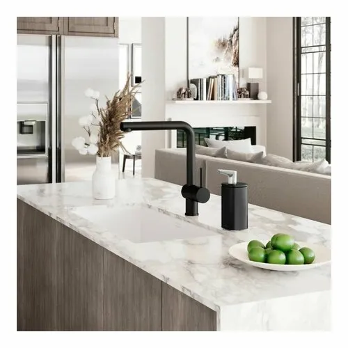 Simplehuman Dávkovač mydla s pumpičkou 295 ml, čierna