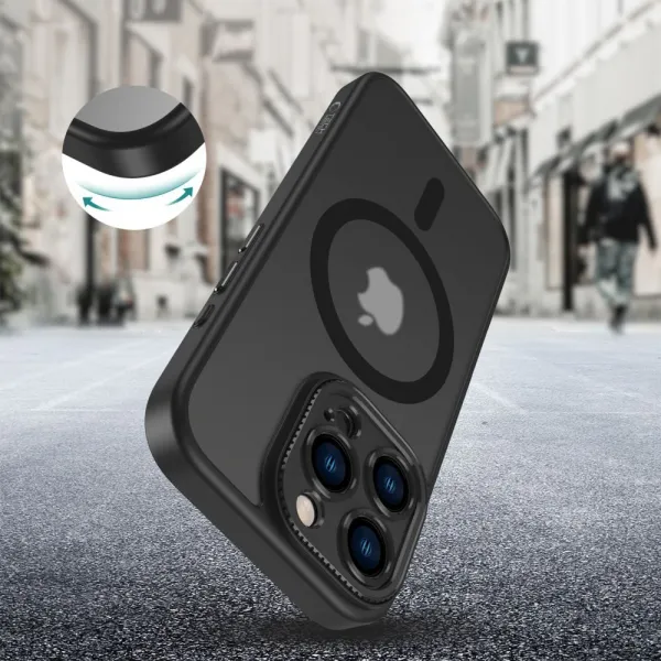Tech-Protect MagCam MagSafe kryt na iPhone 16 Pro, čierny