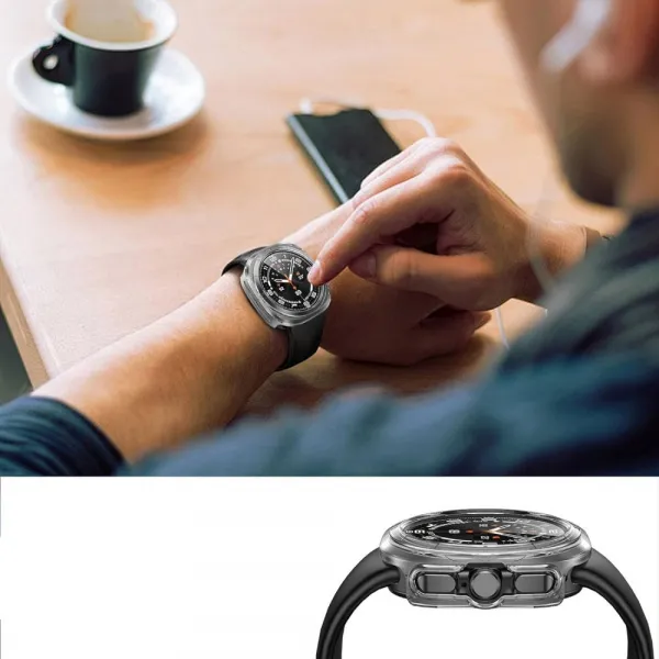 Tech-Protect Defense360 Samsung Galaxy Watch Ultra (47 mm), priehľadne