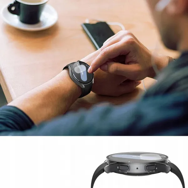 Tech-Protect Defense360 Samsung Galaxy Watch 7 (44 mm), priehľadne