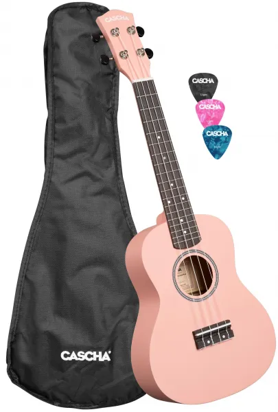 Cascha CUC107 Linden Pink Koncertné ukulele